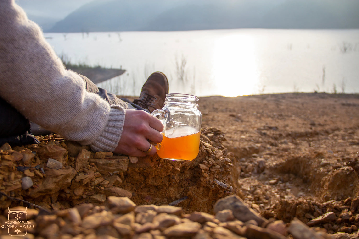 drinking kombucha | man drinking kombucha | buy kombucha starter kits australia